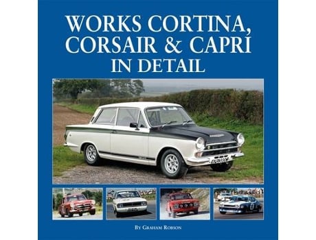 Livro works cortina, capri & corsair in detail de graham robson (inglês)