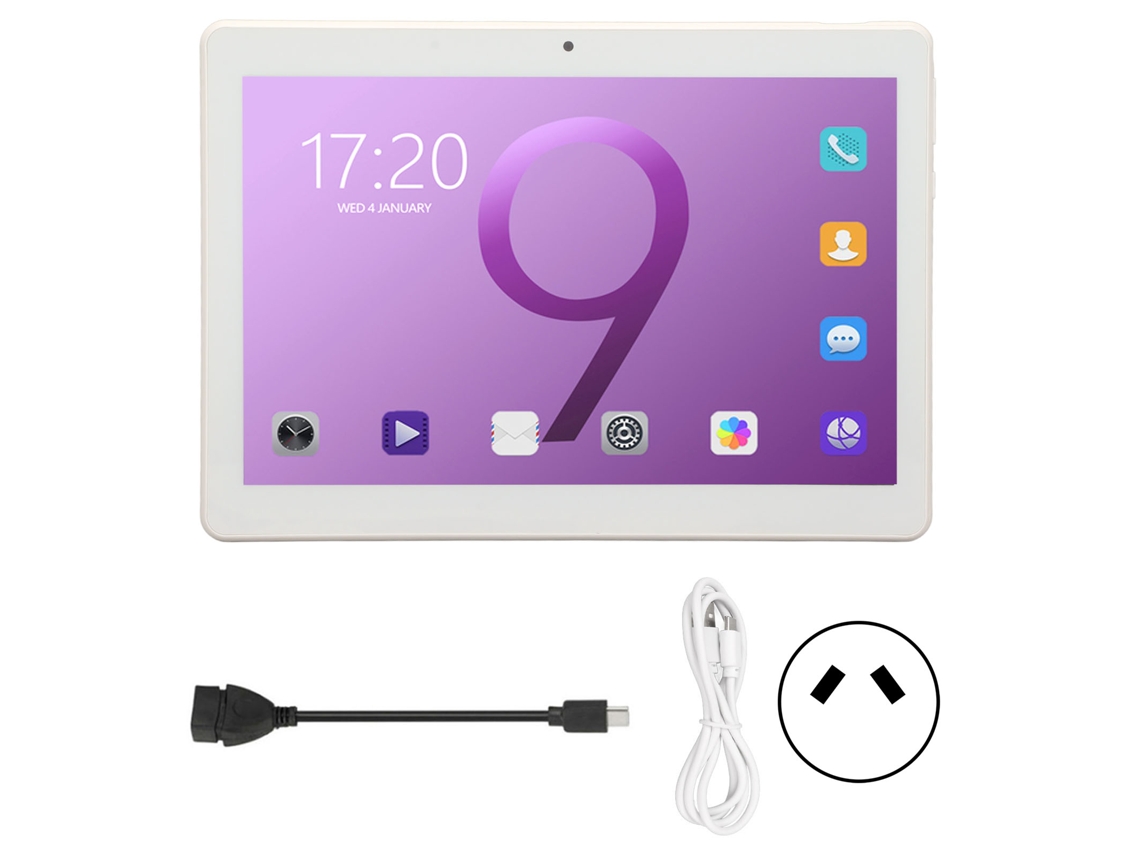 Tablet Roxo De 10 Polegadas Com 5g E Wi Fi E Processador Octa Core Other