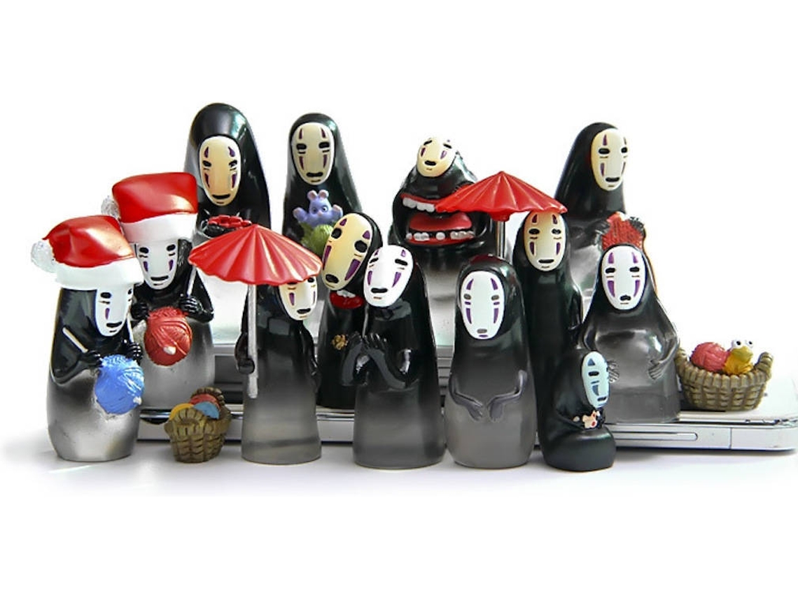 15 Figuras EASTVAPS Espíritu lejos Miyazaki Hayao (2-5cm)