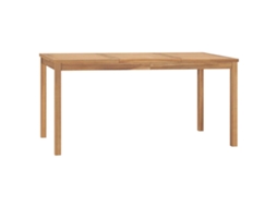 Vidaxl Mesa De Jantar P/ Jardim 160x80x77 Madeira De Teca Maciça