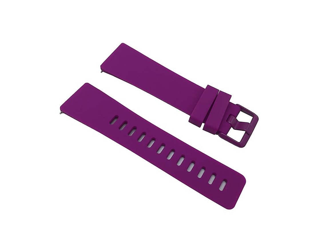 Pulseira de silicone de substituição para smartwatch Fitbit Versa/Versa 2 Ly Ebike (grande)