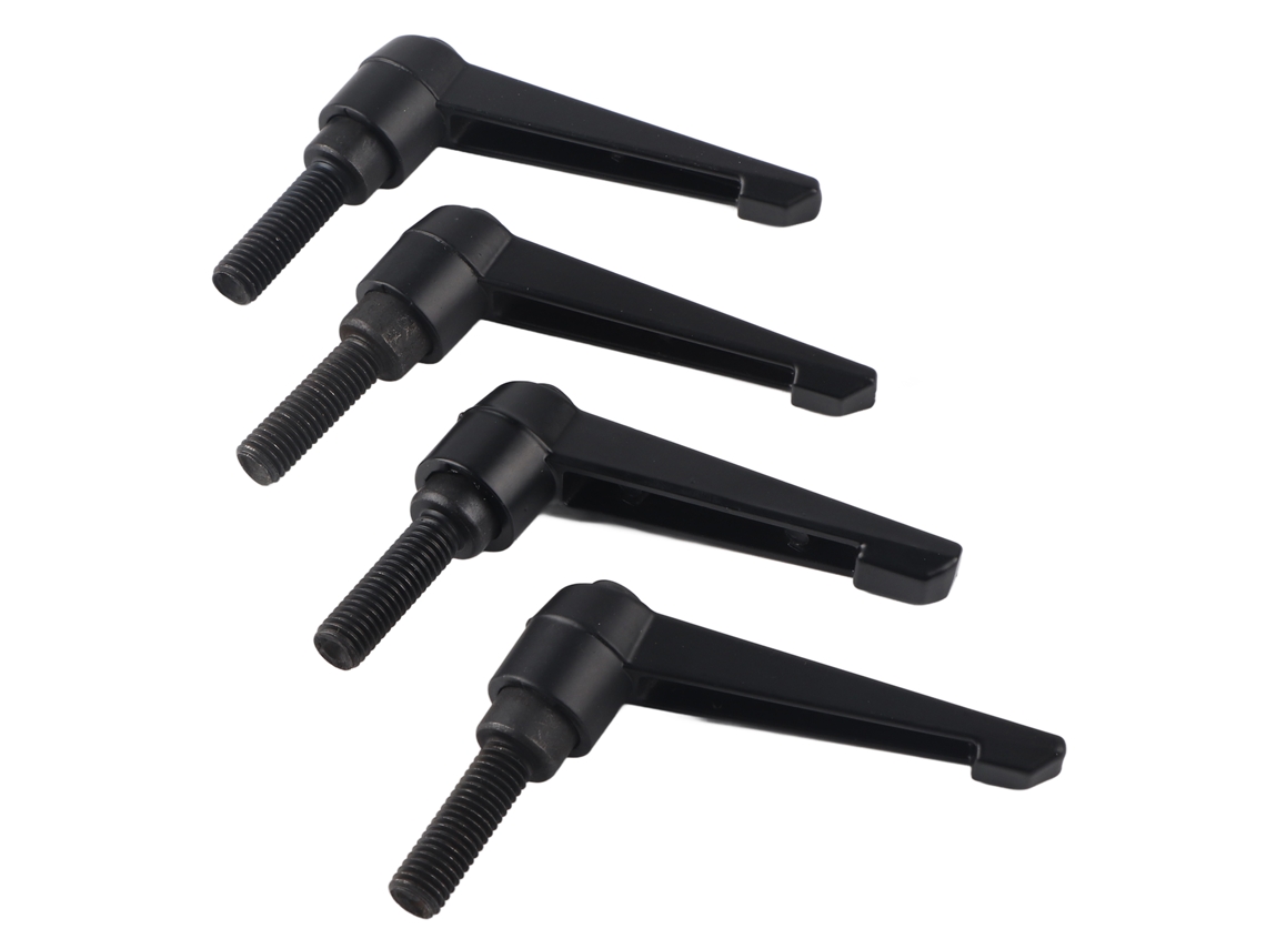 4pcs Alças De Fixação Ajustáveis Com Rosca M10 Macho (32mm) Para Máquinas Metálicas