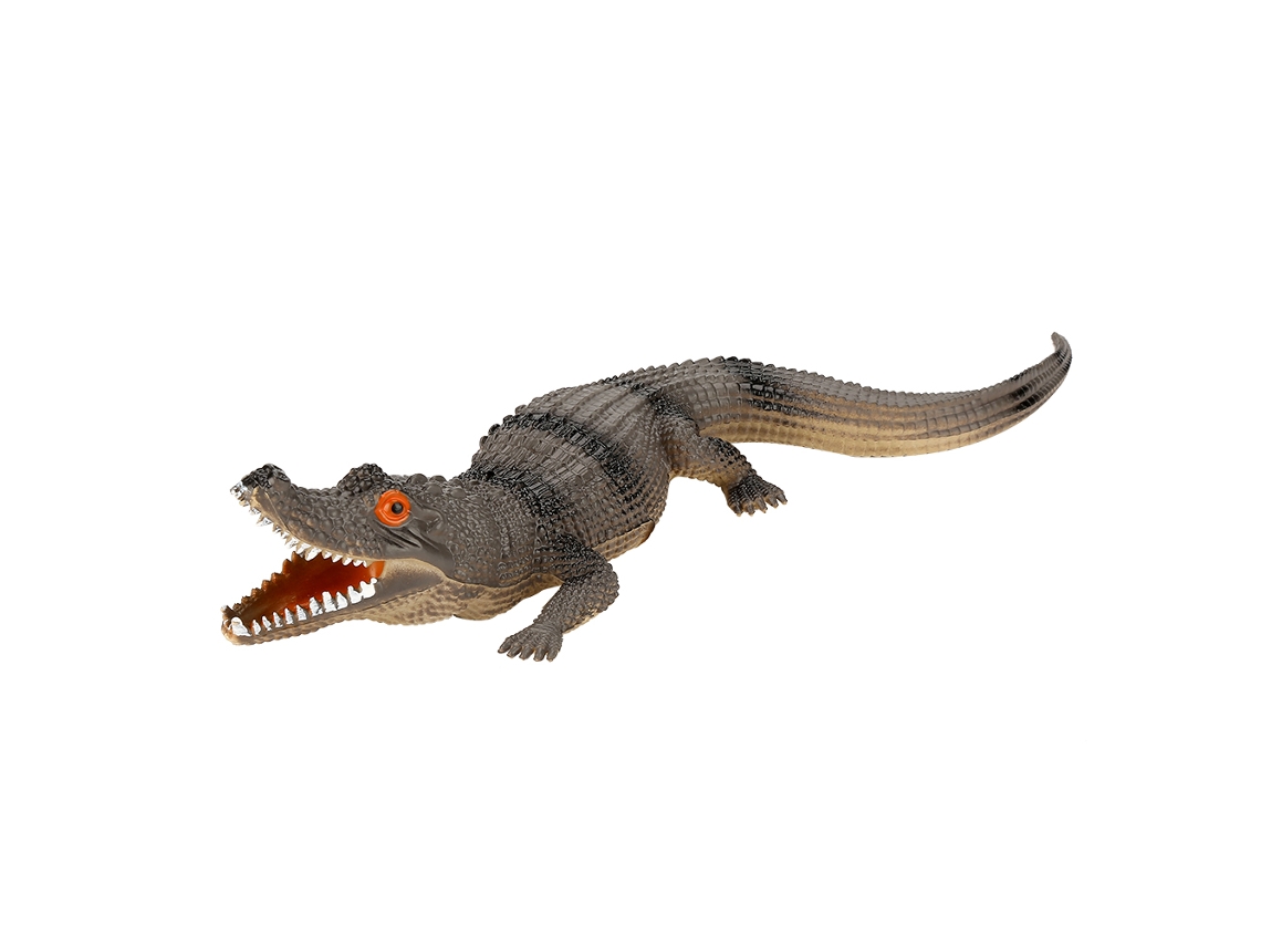 Primerox brinquedo de Crocodilo de Plástico Mole com Som Brinquedo Anti estresse Presente Educativo para Crianças