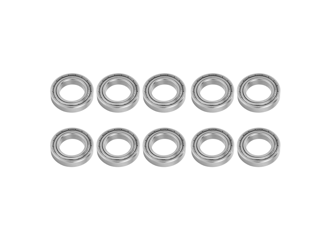 Kit 10 Rolamentos Miniatura S6905zz Aço Inoxidável 42x25x9mm Para Reposição Mecânica