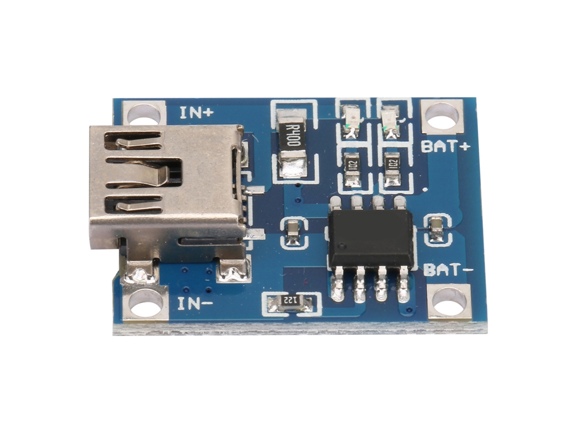 Laxiscreed Módulo De Carregamento Usb Mini Lithium 4.5v-5.5v 1a