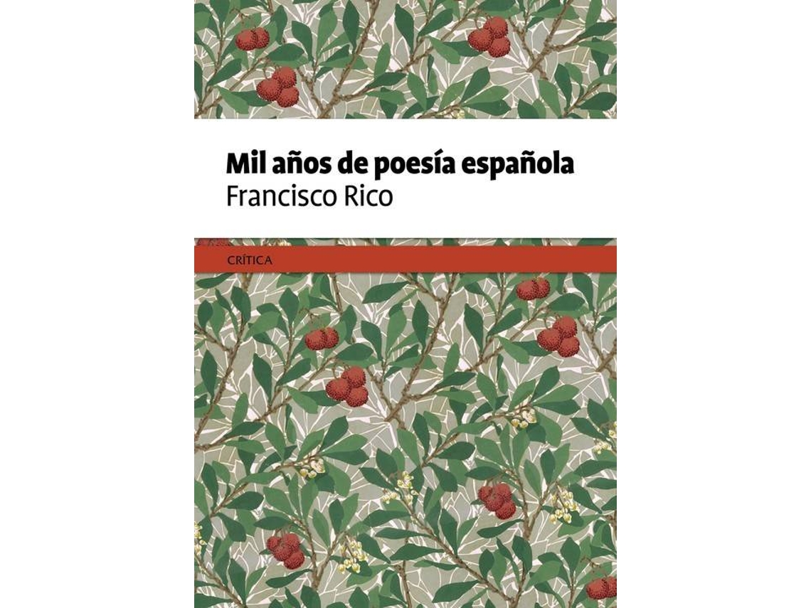 Livro Mil Años De Poesia Española de Francisco Rico (Espanhol)