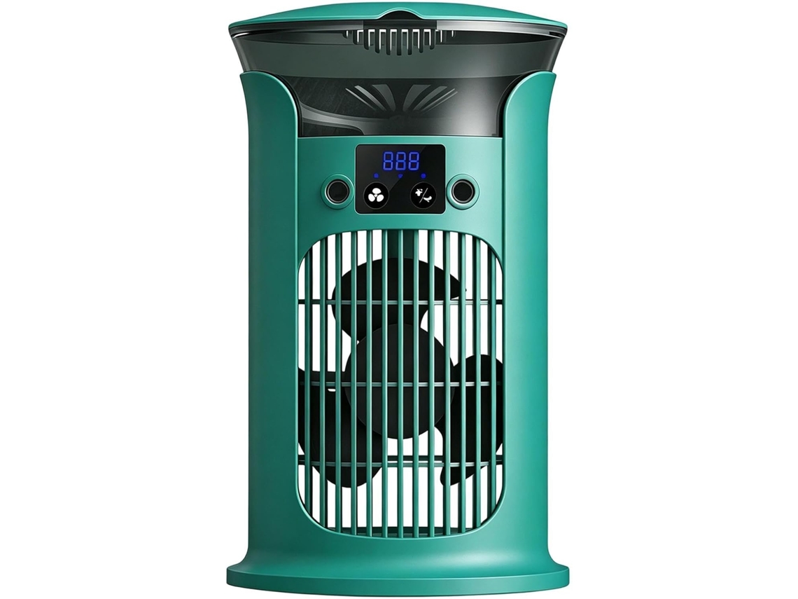 Mini Ventilador De Mesa Portátil Com Carregamento Usb, Bateria