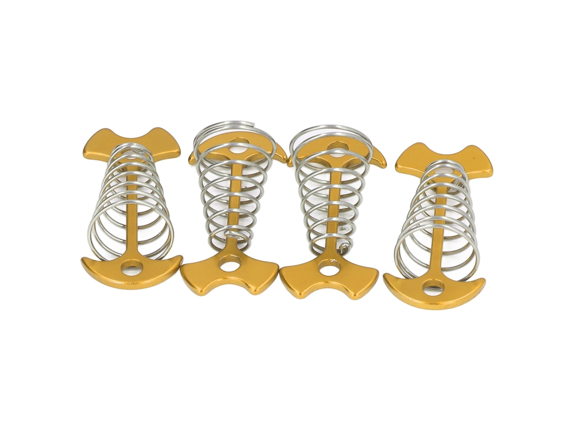 Estacas de Tenda Primerox Liga de Alumínio Aço Inoxidável com Mola 4pcs