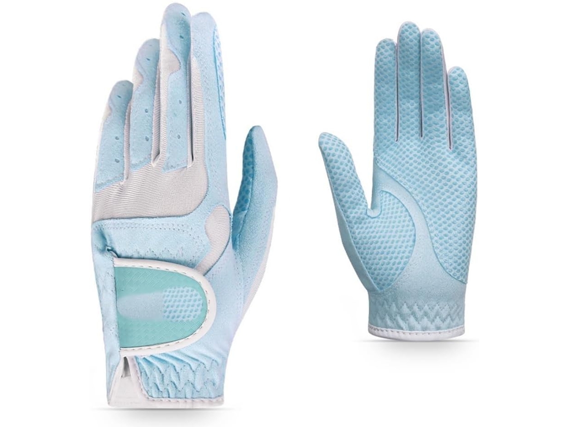 Luvas de Golfe Femininas, Luvas Esportivas, para a Mão Esquerda e Direita, Altamente Respiráveis, com Proteção