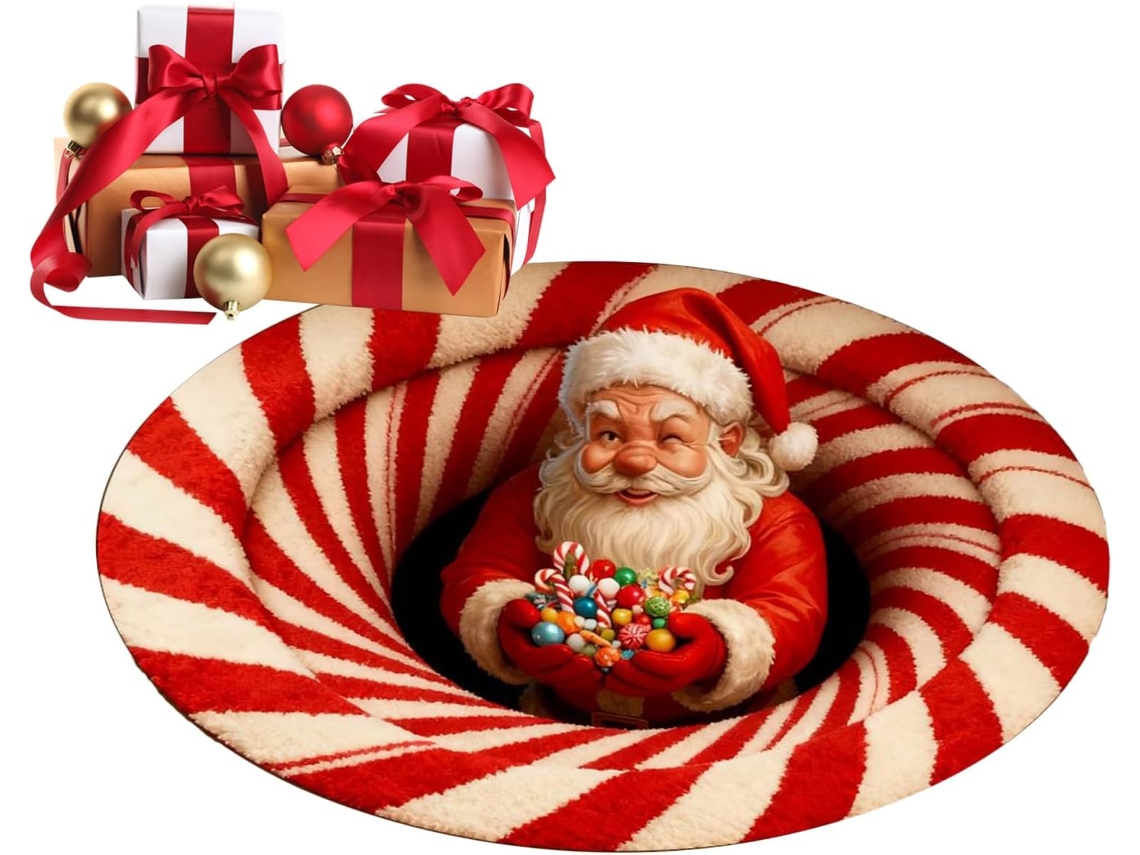 Tapete Antiderrapante De Natal