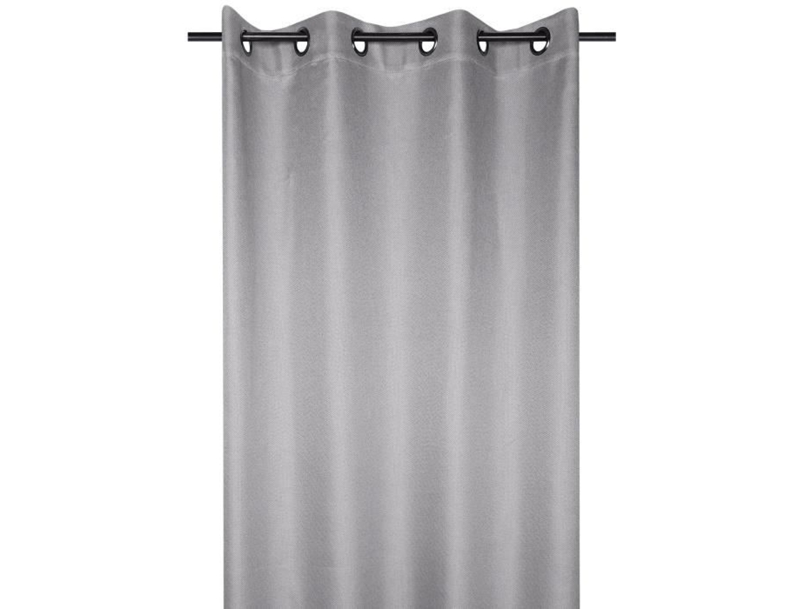 Cortina Blackout Forro Polar Cinza Pérola 140X260 Cm LOVELY CASA