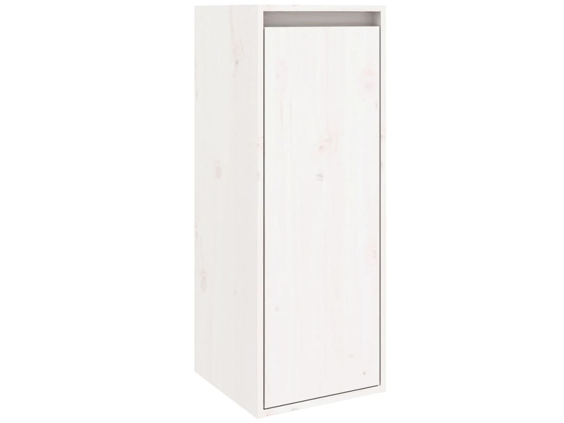 Wall Cabinet, Wall Cabinets Vidaxl Branco Madeira De Pinho (n/a)