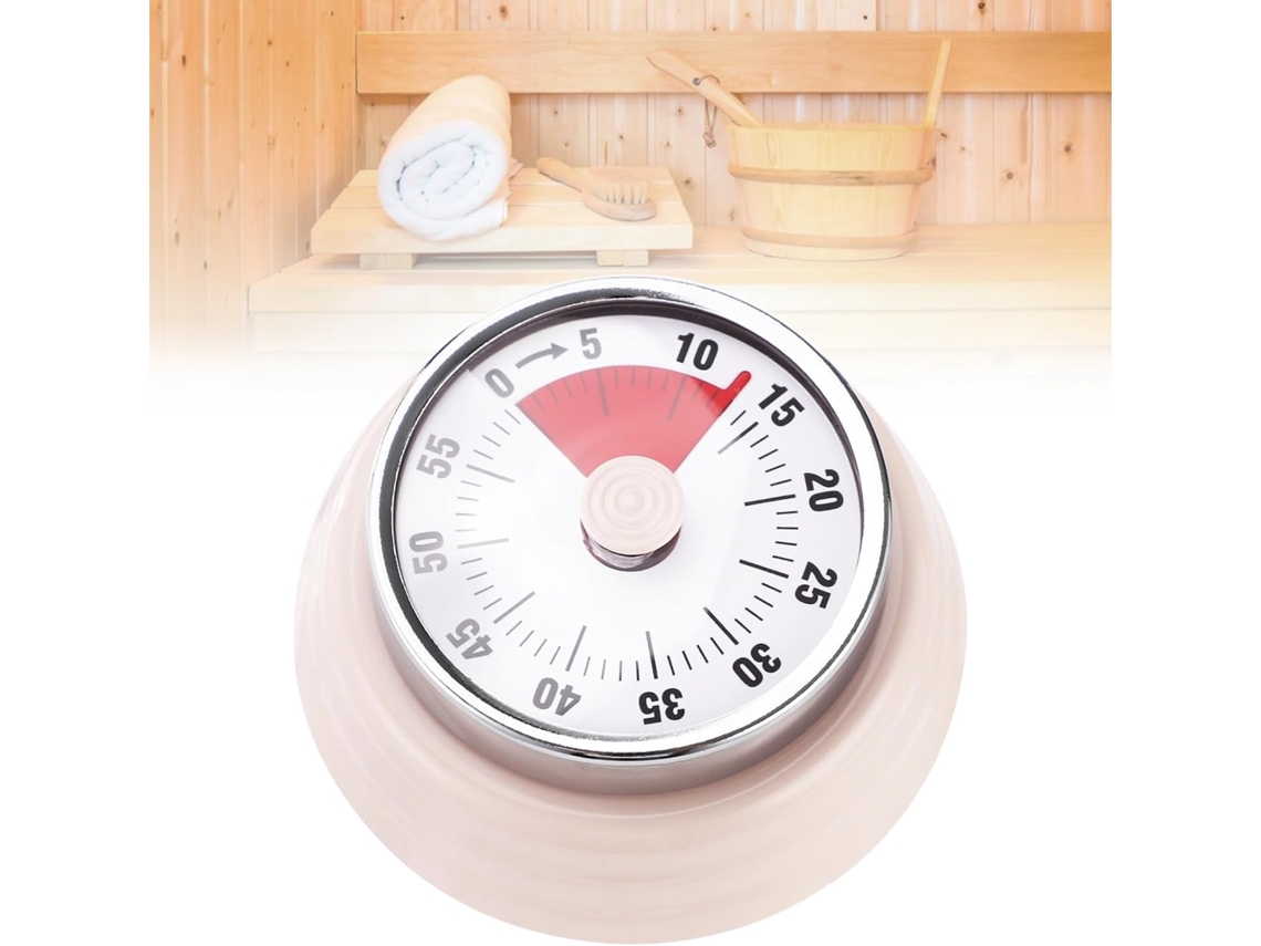 Temporizador De Sauna Em Aço Inoxidável Rosa Ao Calor À Corrosão 2