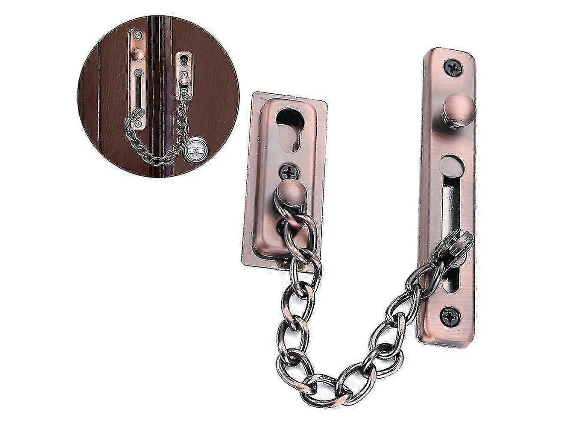 Corrente De Segurança Para Porta, Confiável, Trava Escovada Porta