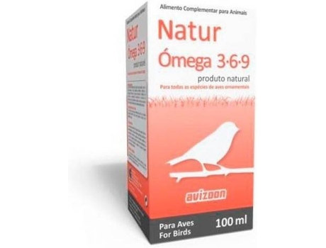 Complemento Alimentar para Aves  Natur Omega 3.6.9 (100ml)