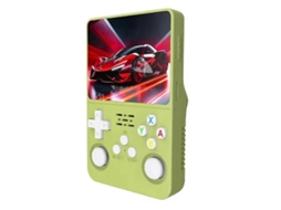 Consola De Jogos Portátil Retrô R36s Com Ecrã Ips 3, 5 Polegadas, Bateria 3200 Mah E 64 Gb Armazenamento