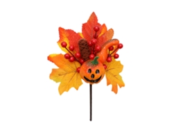 Decoração Halloween Guerra De Folhas De Açúcar Adornos Outono