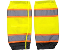 Polainas Refletoras Ajustáveis para Ciclismo e Caminhadas, Conjunto de 2 | S/MARCA