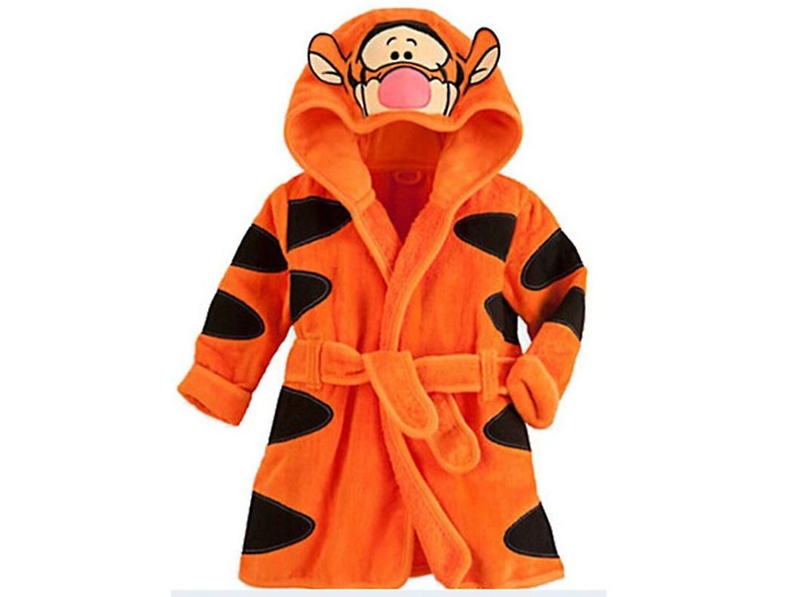 2026 bata de Felpa com Capuz para Meninos e Meninas Roupa de Noite Quente Pijama Macio para Idades de 1 6 Anos