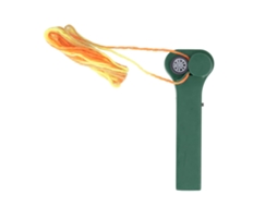 Lançador elétrico de corda com hélices compacto de ABS para gatos e alívio de estresse brinquedo verde S/MARCA