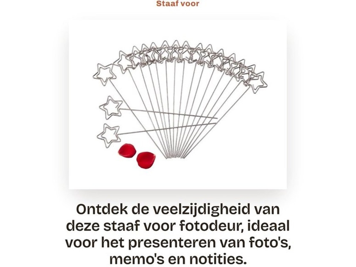 Memohouder Metalen - Fotohouder - Kaarthouder - Decoratie - 50 Stuks - Duurzaam En Handig