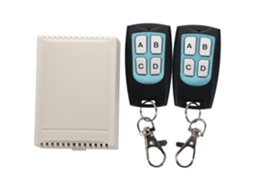 Interruptor De Controle Remoto Sem Fio Rf De 4 Canais, 12 V Cc, 200 M, Com 2 Transmissores E 2 Receptores._glo