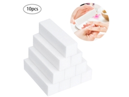 10 Peças De Bloco De Lixa Para Unhas Profissional Buffer Arquivos Ferramentas Para Arte De Unhas