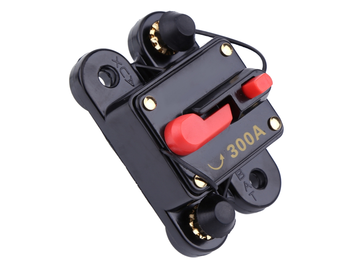 Laxiscreed Disjuntor De 12v Para Carro, Barco E Bicicleta, Resetável, Compatível Com Áudio Estéreo
