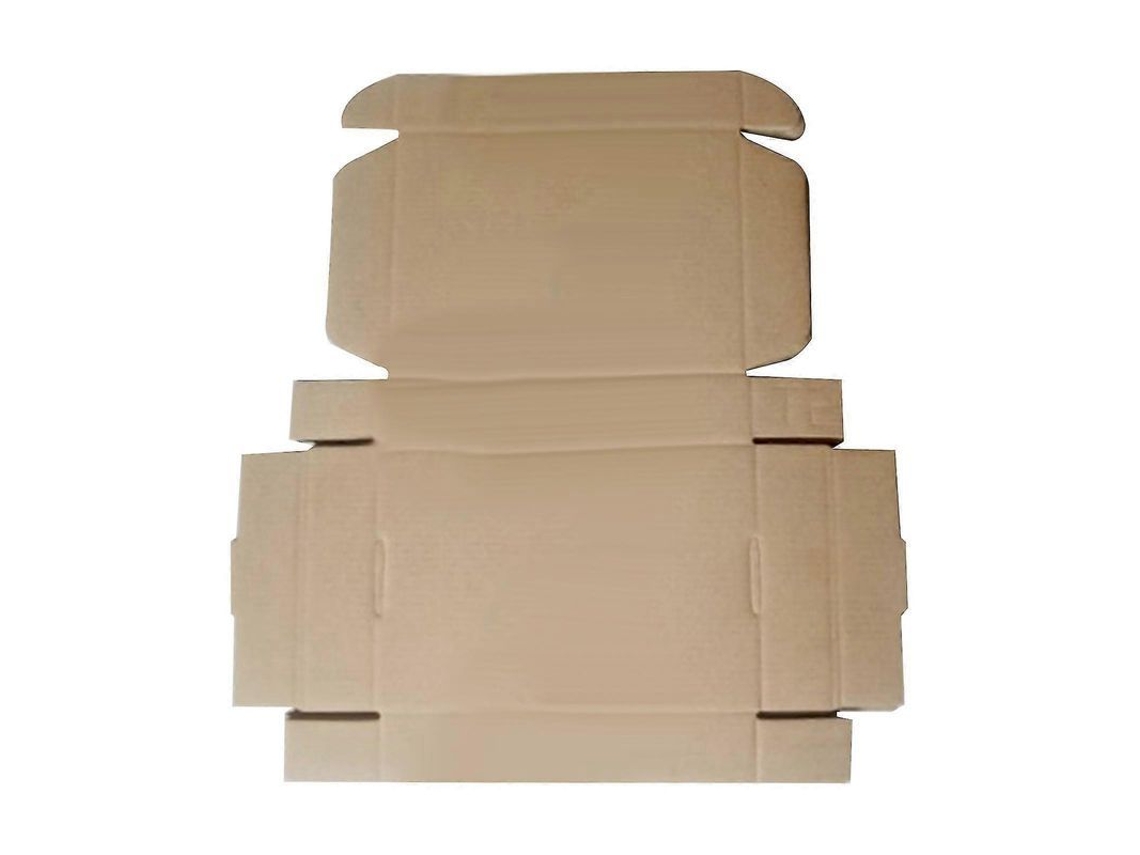 Caixa De Papel Ultra Resistente 3 Camadas Reutilizável Reciclável Para Presentes Artesanatos Armazenamento 250x48x43mm