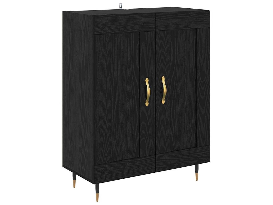 Buffet Carvalho Preto 69,5x34x90 cm Madeira Processada MAISON EXCLUSIVE