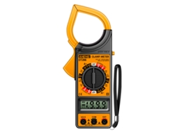 Multímetro digital profissional com alicate amperímetro True RMS Aneng DT266 com visor LCD