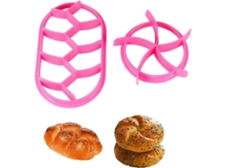 Conjunto De 2 Peças De Prensa Para Pão, Em Plástico, Estilo Alemão, Para Uso Doméstico, Confeitaria E Organização Da Cozinha