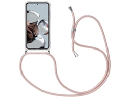 Correia Colar Alça Elegante para Xiaomi Xiaomi 12T 6,67 HONGWE. Silicone Transparente