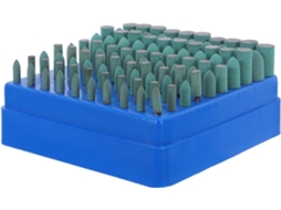100 Brocas Topbathy de polimento, borracha, para furadeiras, acessórios de acabamento (S)