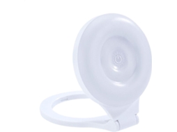 Luz De Preenchimento Magnética Portátil Para Selfies Com Design Multiângulo Para Viagens (branca)