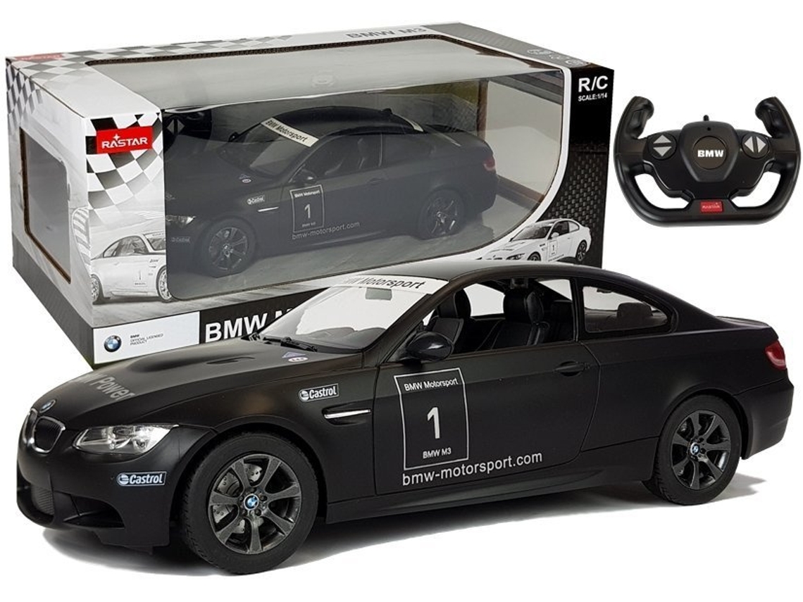 Carro R/c Bmw M3 Rastar 114 Preto