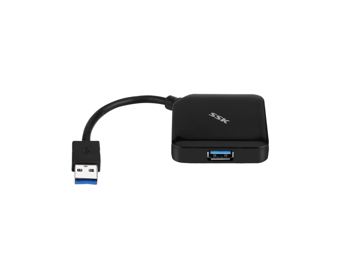 Hub Usb3.0 Com 4 Portas De Expansão Transferência De Alta Velocidade
