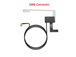 Antena Ativa Universal Para Veículo Com Conector Sma De 12v, Compatível Com Dab, Smb E Rádio Digital Sma Para Carro, Com Amplifica Aquaforge