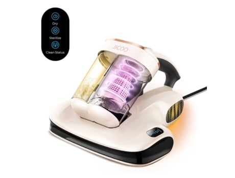 Aspirador De Colchão Inteligente Duplo Copo Jigoo S100 350w De Potência E 12kpa De Sucção