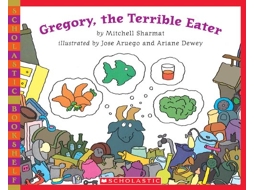 Livro Gregory, The Terrible Eateroversize de Mitchell Sharmat (Inglês)