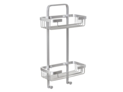 TATAY 6100500 Cesto Retangular 2 Alturas Ice 205X105X385