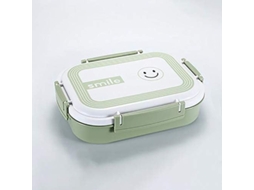 2026 caja de Almuerzo Caliente de Acero Inoxidable para Adultos Estuche Térmico Anti heridas Sellado Verde