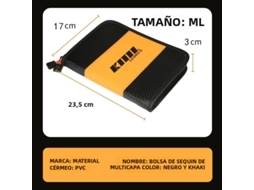 Bolsa de Pesca, Comporta Isca e Molinete, Bolsa Portátil MDUG (ml)