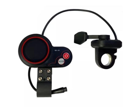 Display Qs S4 de 6 pinos com acelerador de polegar e roda eletrônica