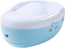 Lavatório elétrico de imersão em ABS azul, adequado para salões de beleza e outros usos.