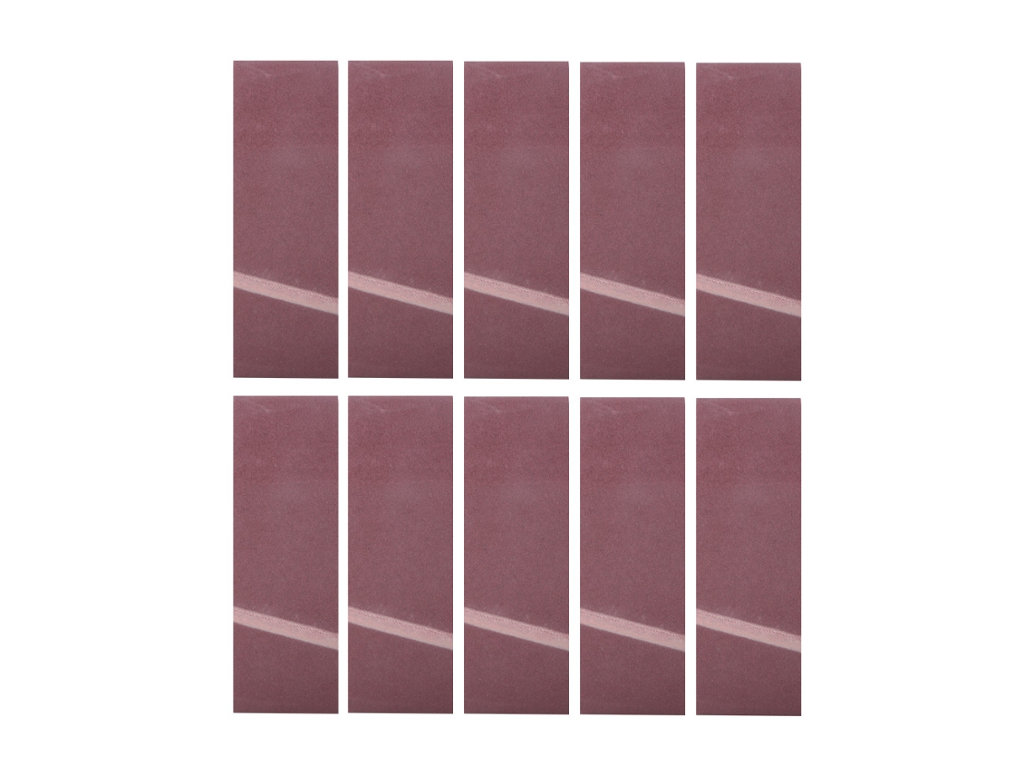 10 Peças De Cinta De Lixa 610x100mm Óxido De Alumínio Para Madeira Móveis Ferragens (60)