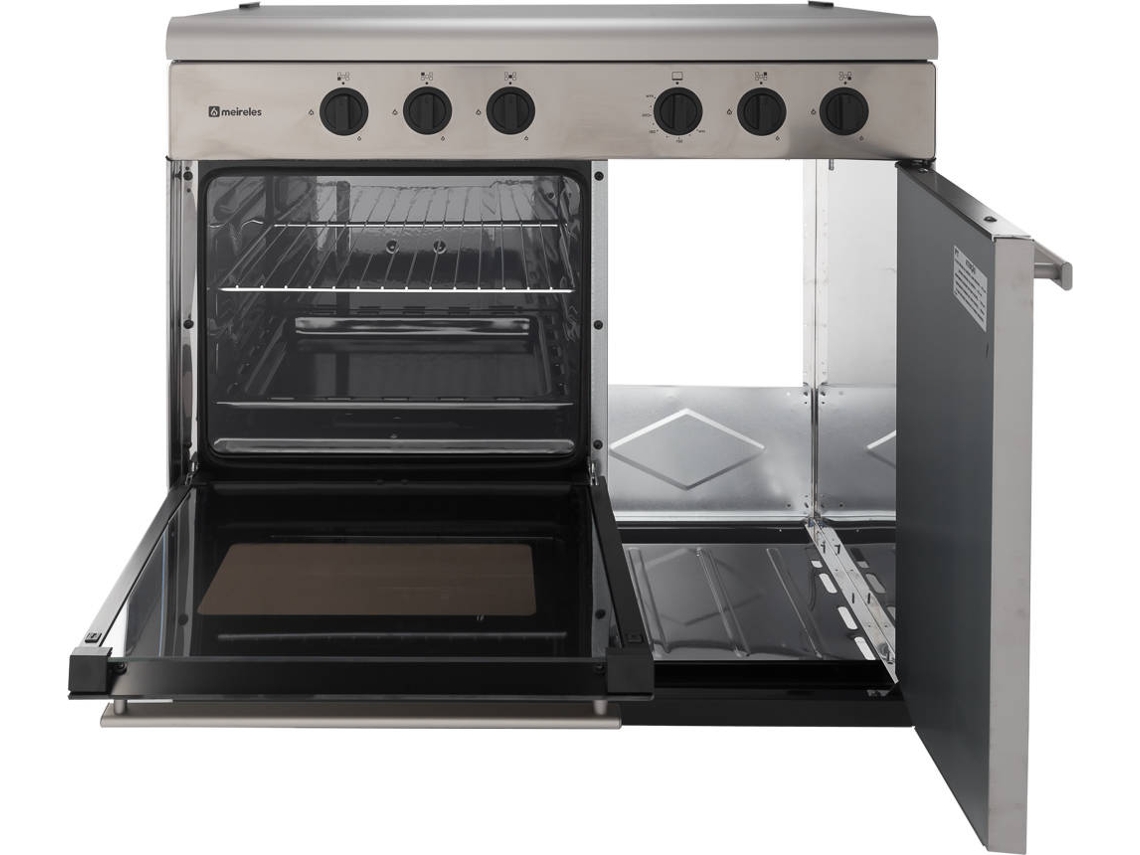 Fogão MEIRELES N 921 X (55 L - Gás Butano-Propano - Inox)