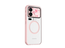 Capa Fosca Para Celular Com Textura Semelhante À Pele, Para Proteção Contra Quedversão Magnética Rosa - Xiaomi 13 Pro