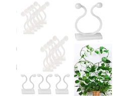 Pacote Com 50 Prendedores Autoadesivos Para Plantas Trepadeiras (compatíveis Com Várias Marcas) yde