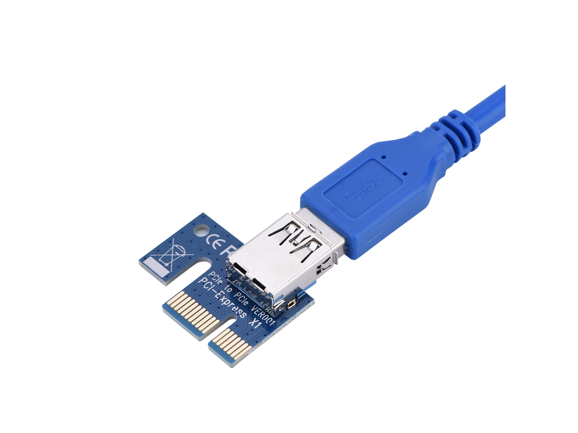 Adaptador de placa de vídeo Golden Light (extensão PCI E, aumento de 1x para 16x)